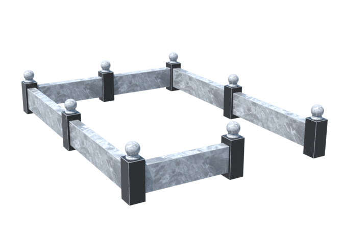 Цоколи на могилу в Севастополе | Цоколь на могилу №0031