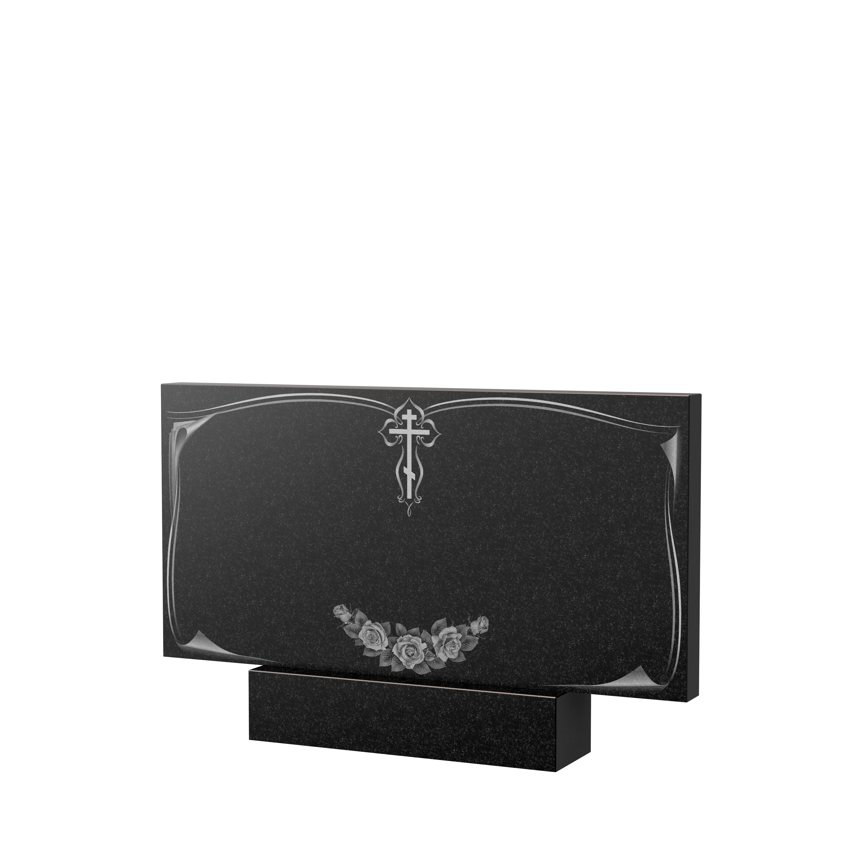 Гравировка на памятник в Севастополе | Художественное оформление на гранитную стелу, рисунок ГХО-001