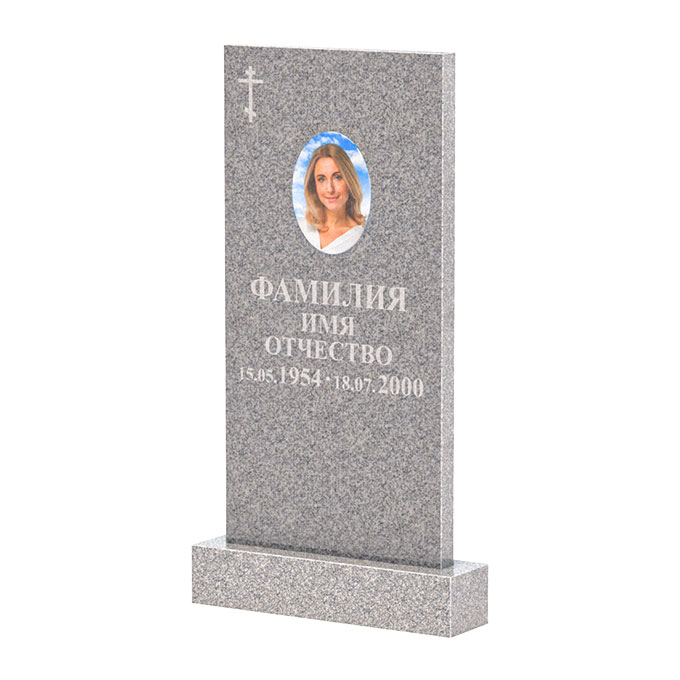 Памятники из цветного гранита в Севастополе | Памятник из Сибирского гранита прямой