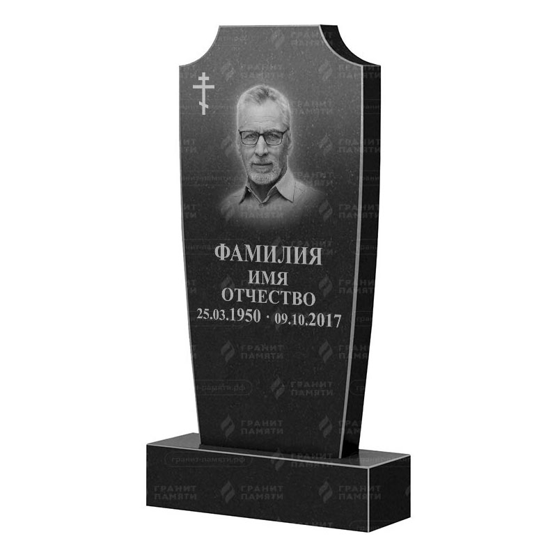 Памятники из гранита вертикальные в Севастополе | Гранитный памятник ФГ-010
