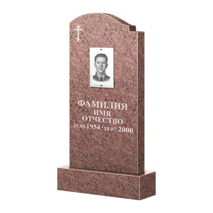 Гранитные памятники в Севастополе | Памятник из гранита Розалия Pink ФГЦ-25