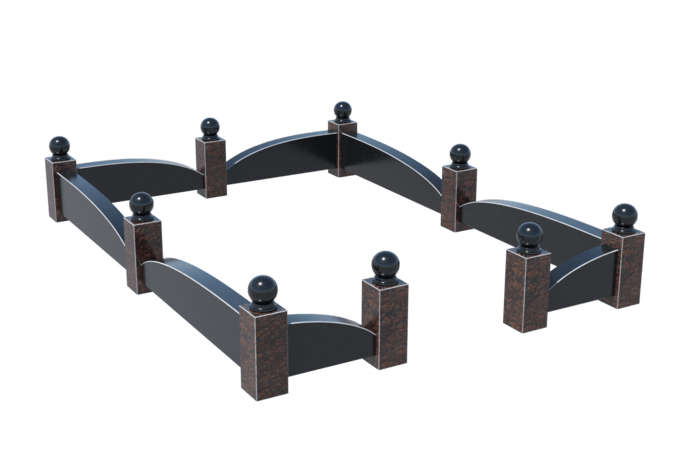 Цоколи на могилу в Севастополе | Цоколь на могилу №0044