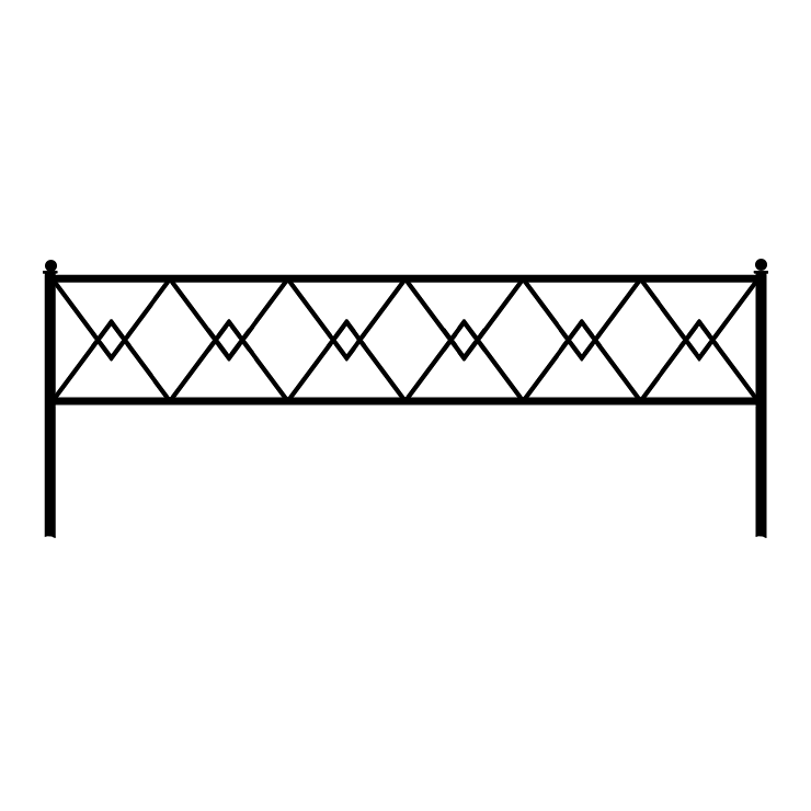 Кованые изделия в Севастополе | Кованая оградка ОГ.002