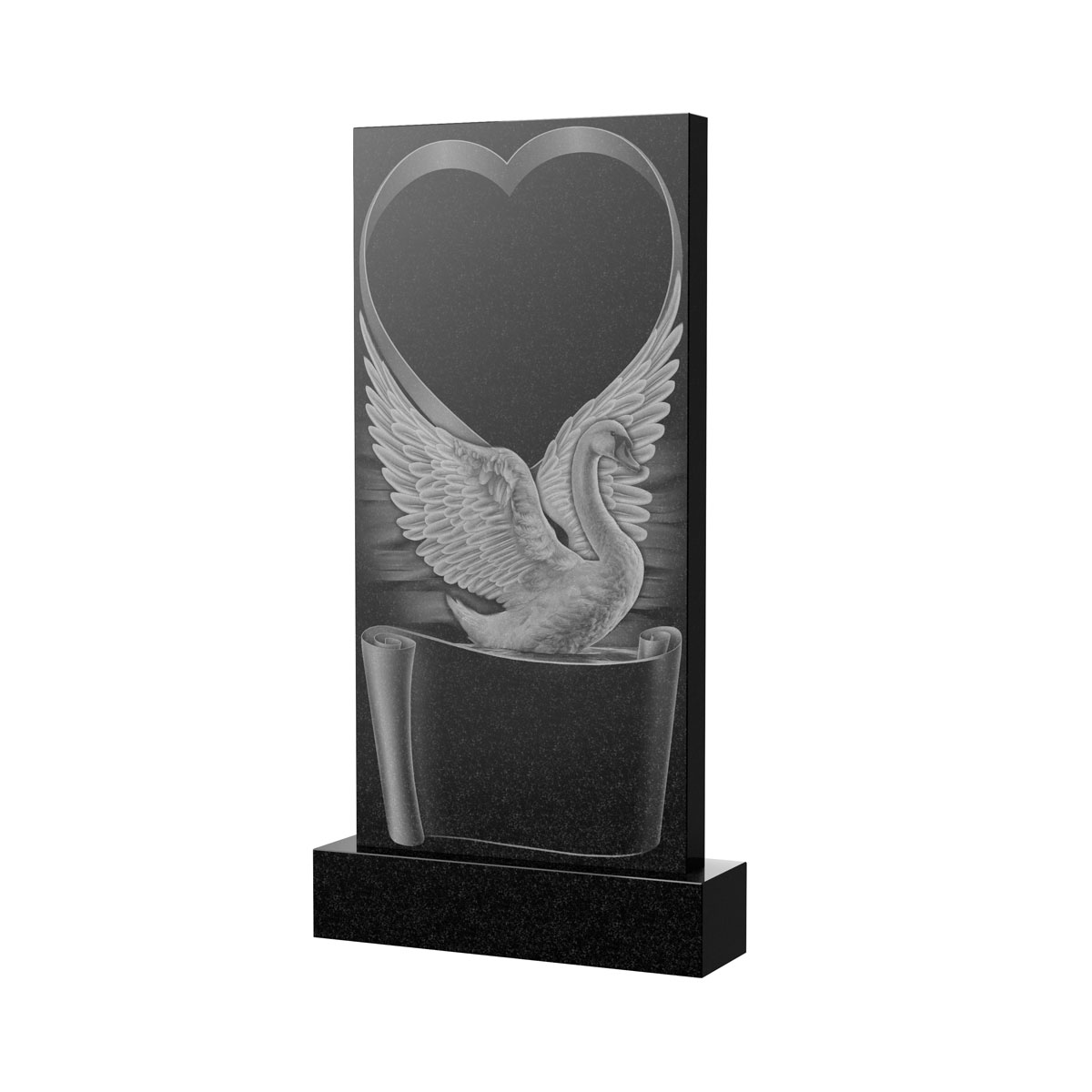 Гравировка на памятник в Севастополе | Художественное оформление на гранитную стелу, рисунок ВХО-034