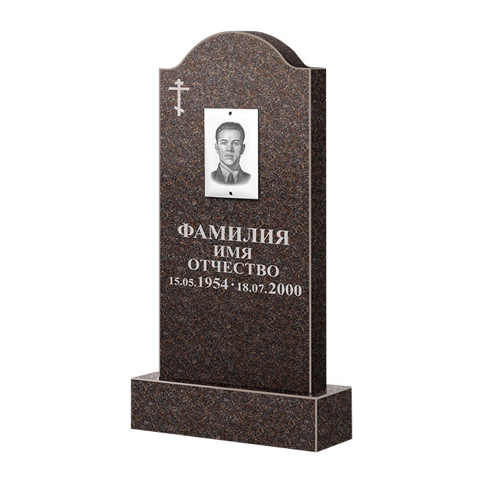 Памятники из цветного гранита в Севастополе | Памятник из гранита Карел Brown ФГЦ-012