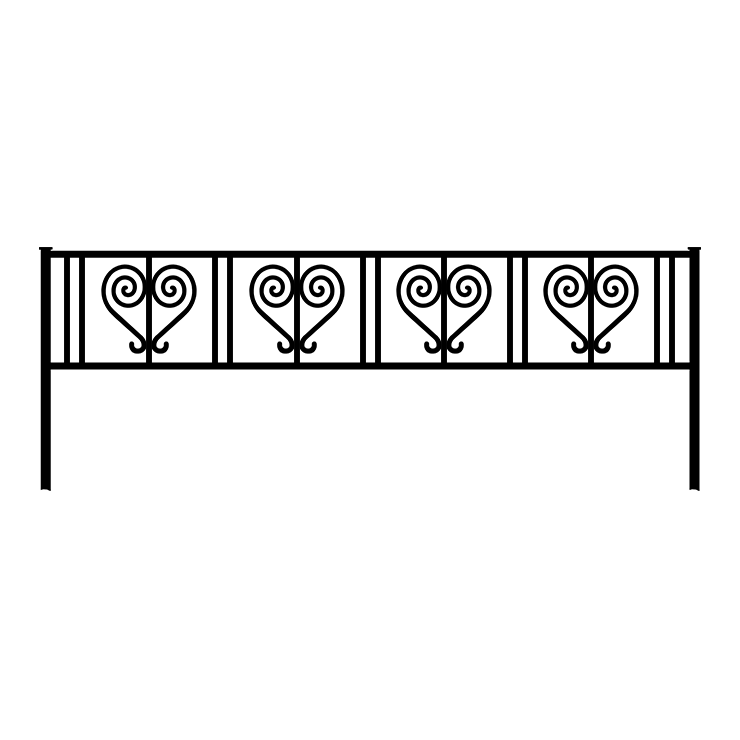Кованые изделия в Севастополе | Кованая оградка ОГ.005