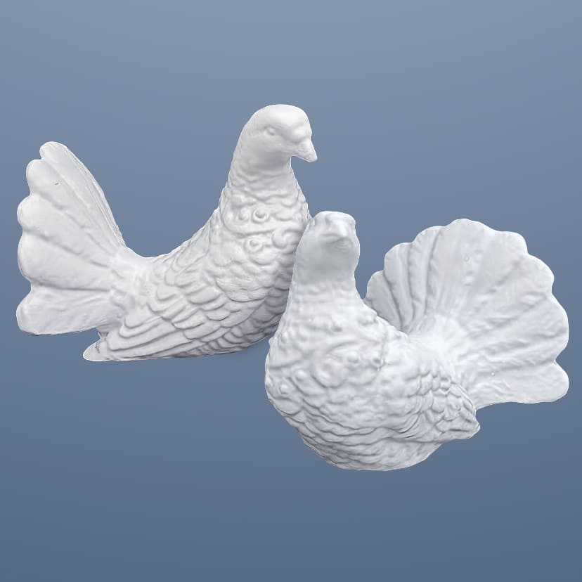 Скульптуры из искусственного мрамора в Севастополе | Голубь пара