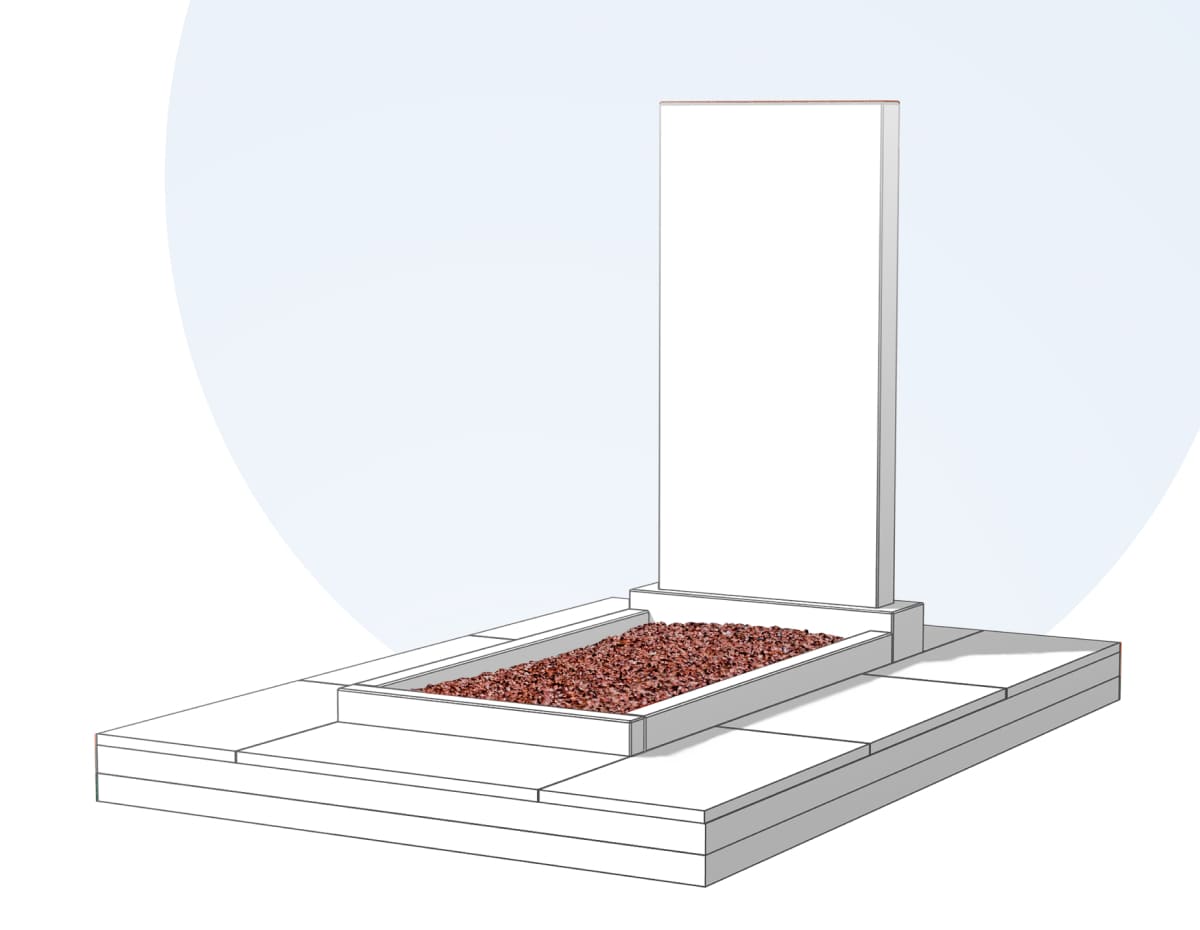 Засыпка цветника камушками в Севастополе