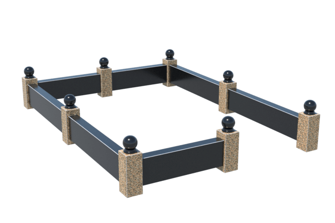 Цоколи на могилу в Севастополе | Цоколь на могилу №0036