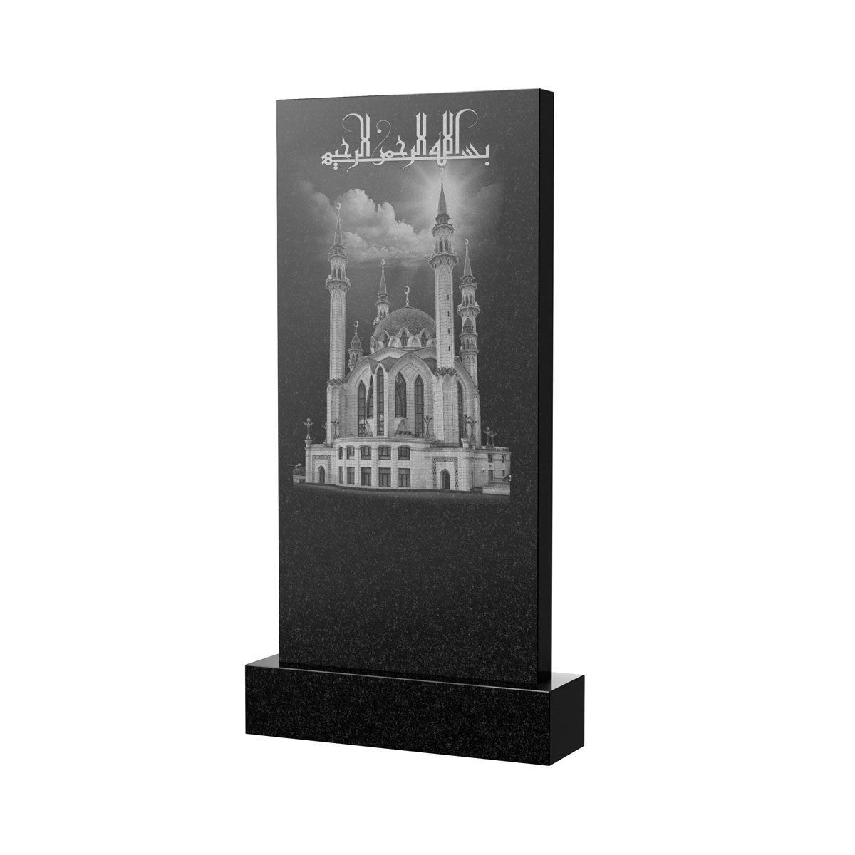 Гравировка на памятник в Севастополе | Художественное оформление на гранитную стелу, рисунок ВХО-047