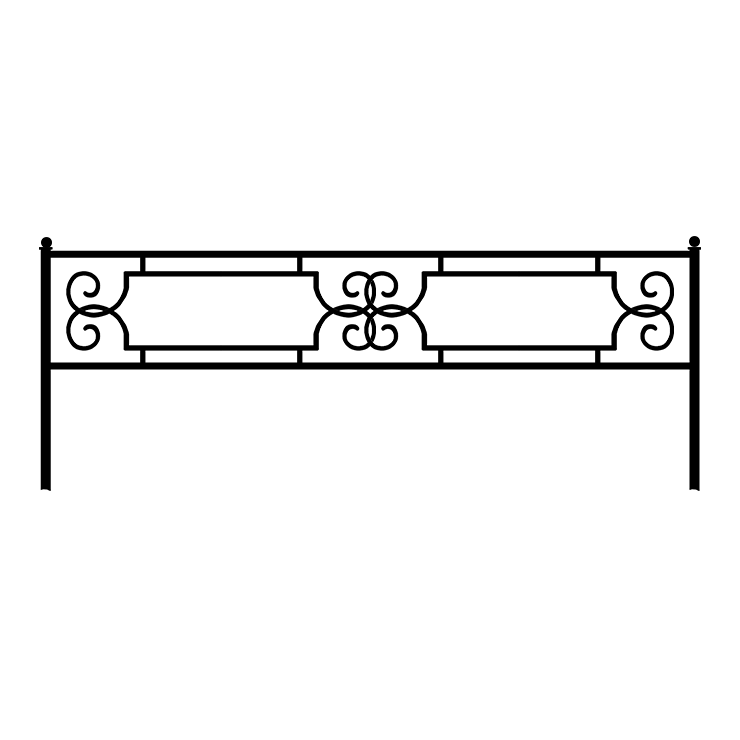 Кованые изделия в Севастополе | Кованая оградка ОГ.004