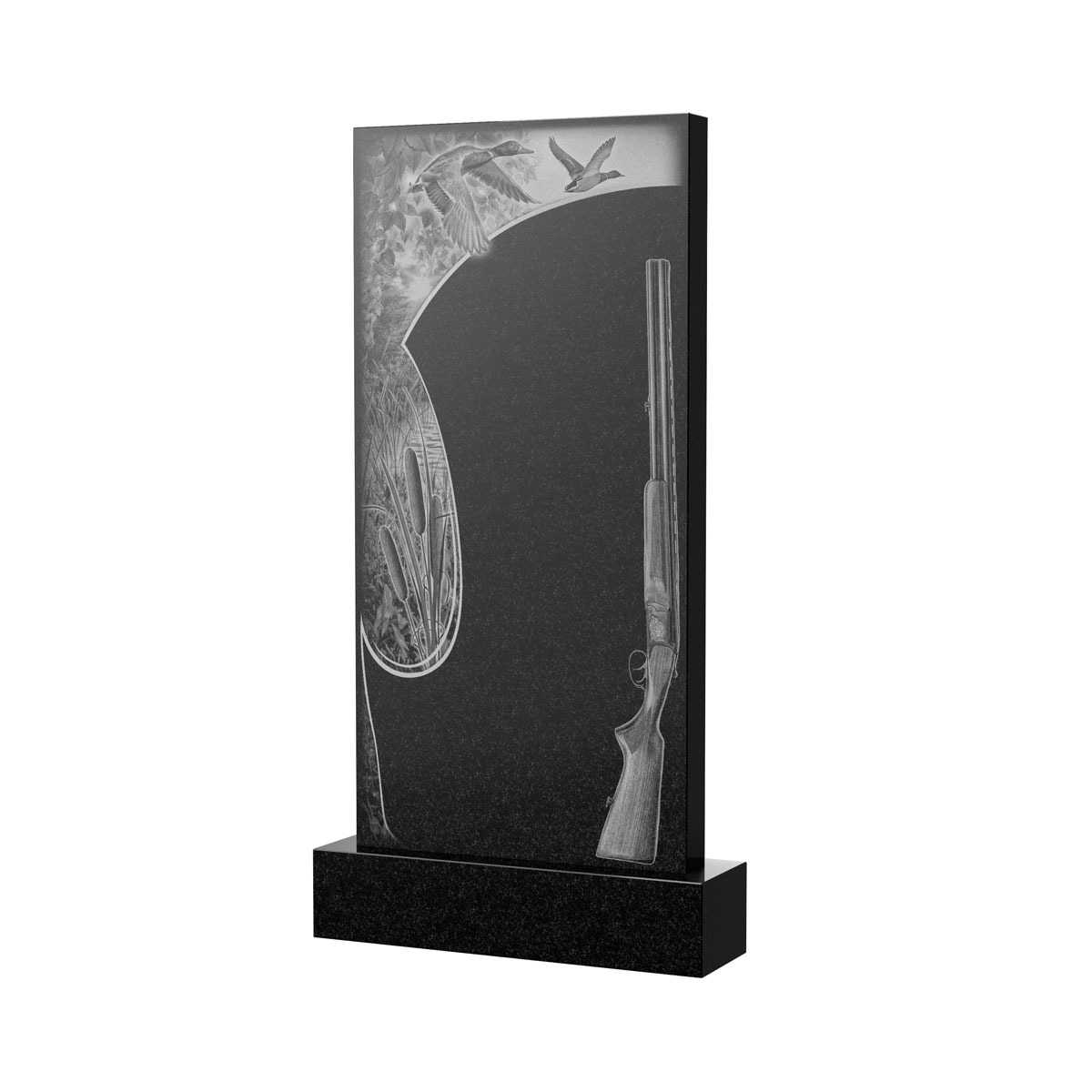 Гравировка на памятник в Севастополе | Художественное оформление на гранитную стелу, рисунок ВХО-052