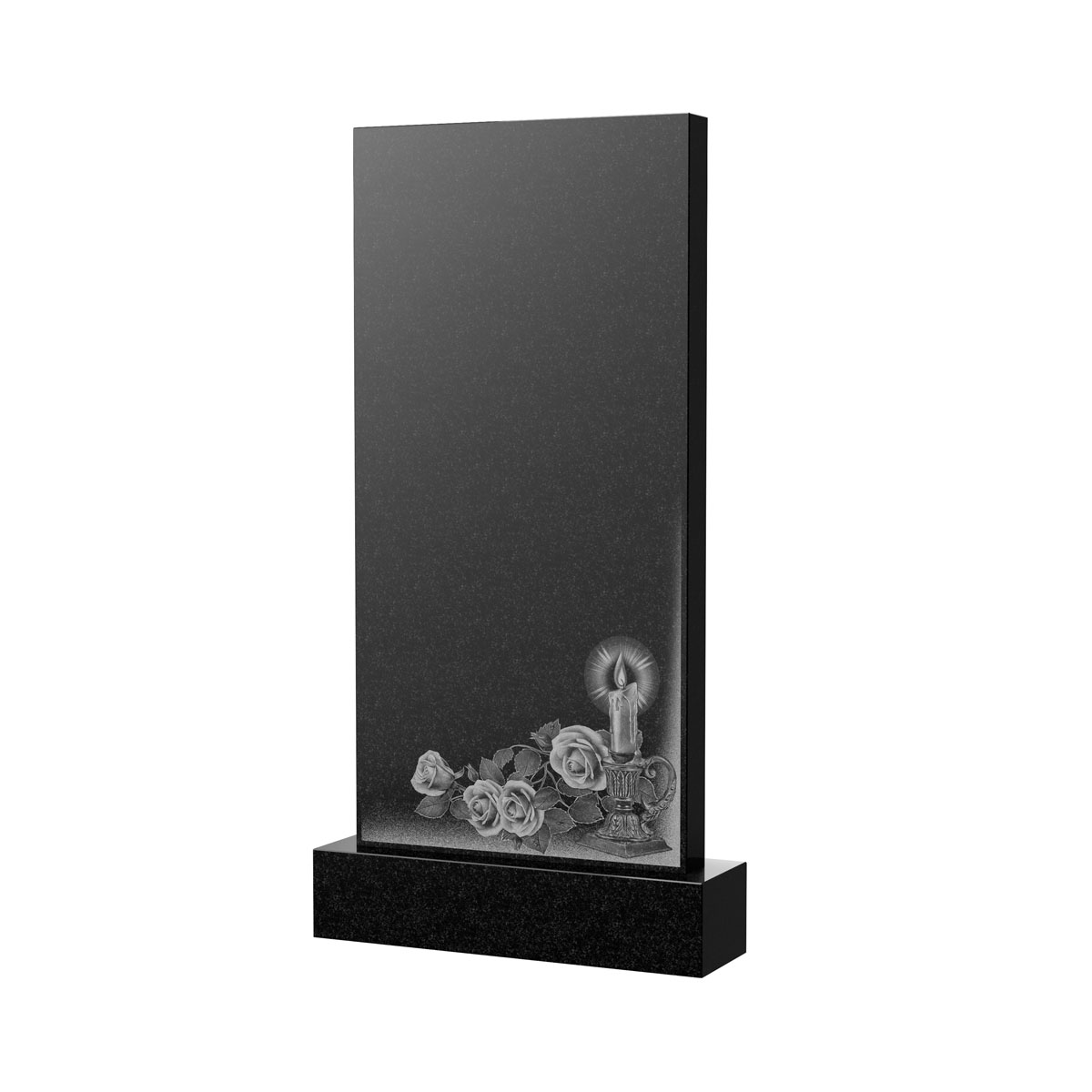 Гравировка на памятник в Севастополе | Художественное оформление на гранитную стелу, рисунок ВХО-050