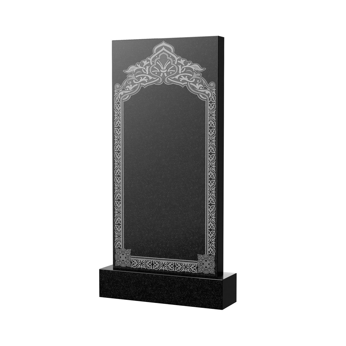 Гравировка на памятник в Севастополе | Художественное оформление на гранитную стелу, рисунок ВХО-044