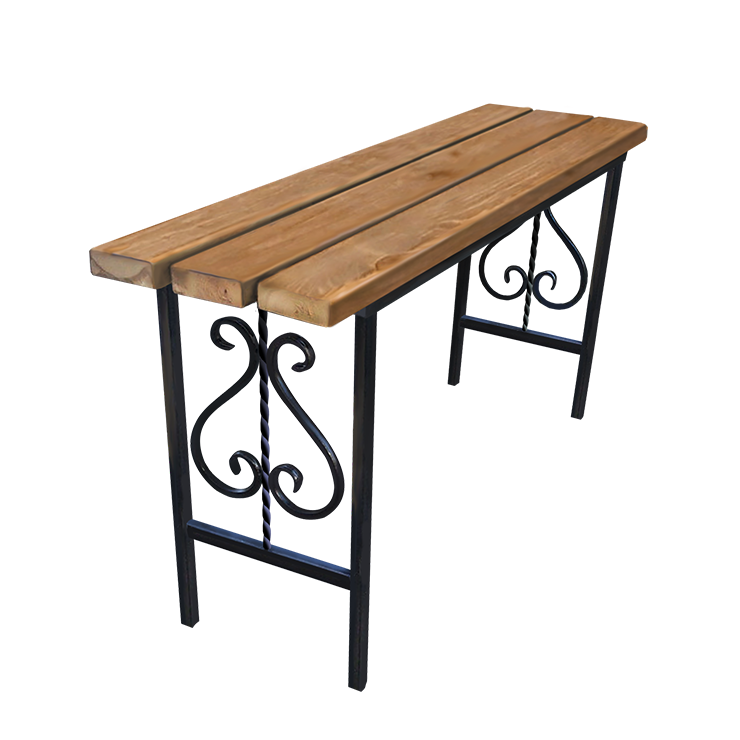 Кованые изделия в Севастополе | Кованая скамейка СТ.003