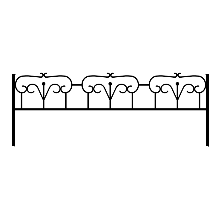 Металлические оградки, столы, скамейки в Севастополе | Оградка №2