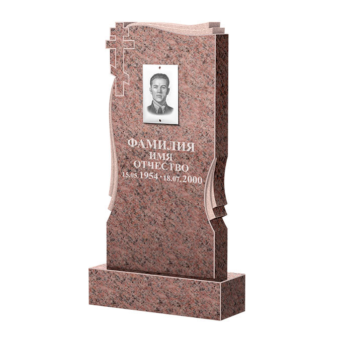 Гранитные памятники в Севастополе | Памятник из гранита Розалия Pink ФГЦ-185