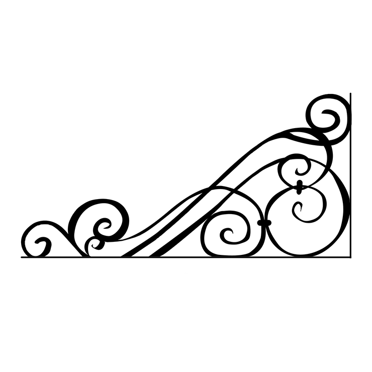 Кованые изделия в Севастополе | Кованый уголок УГ.006