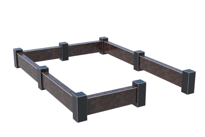 Цоколи на могилу в Севастополе | Цоколь на могилу №0033