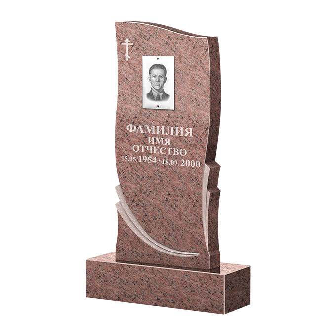 Гранитные памятники в Севастополе | Памятник из гранита Розалия Pink ФГЦ-044