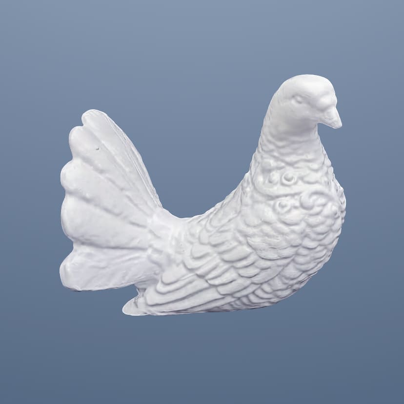 Скульптуры из искусственного мрамора в Севастополе | Голубь право