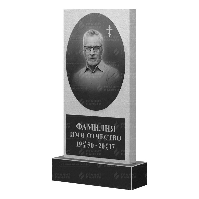 Памятники из гранита вертикальные в Севастополе | Гранитный памятник ФГ-166
