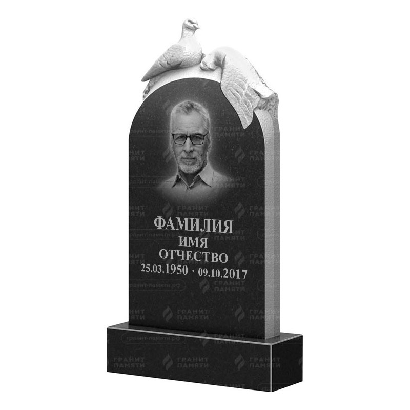 Памятники из гранита с птицами в Севастополе | Гранитный памятник ФГ-109