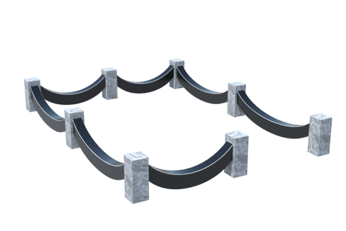 Цоколи на могилу в Севастополе | Цоколь на могилу №0023