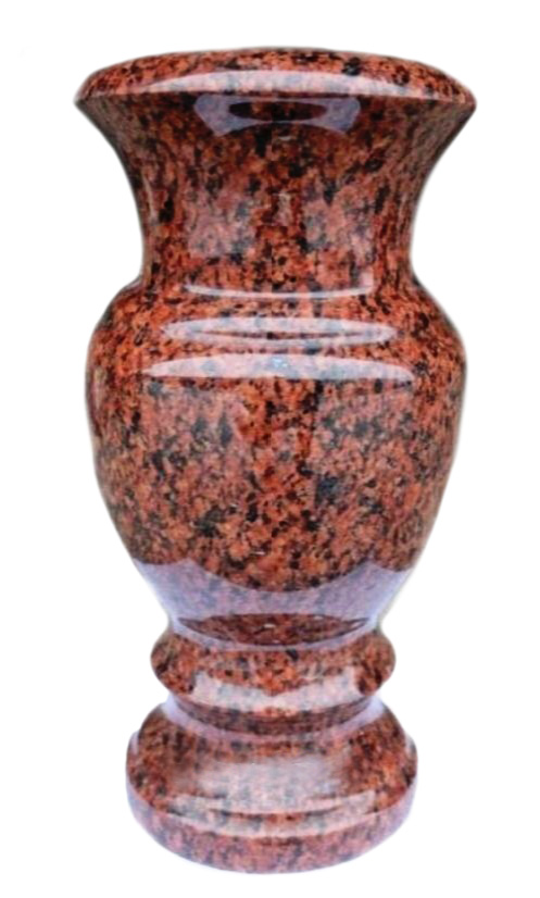 Вазы из камня в Севастополе | Ваза гранитная «Цветная»