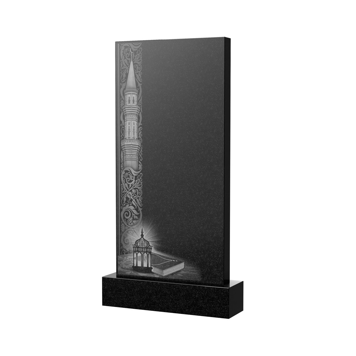 Гравировка на памятник в Севастополе | Художественное оформление на гранитную стелу, рисунок ВХО-038