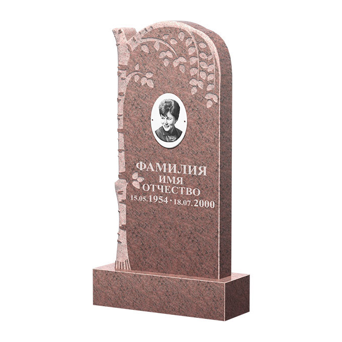 Гранитные памятники в Севастополе | Памятник из гранита Розалия Pink ФГЦ-091
