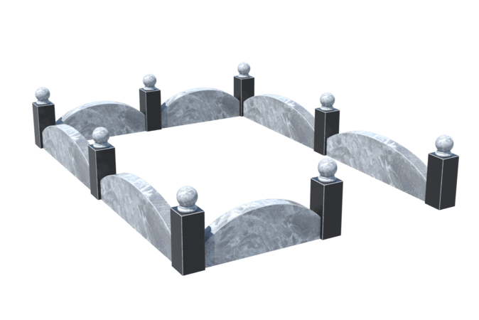 Цоколи на могилу в Севастополе | Цоколь на могилу №0003