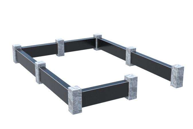 Цоколи на могилу в Севастополе | Цоколь на могилу №0032