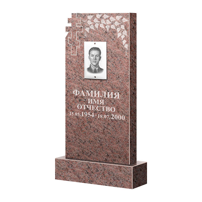 Гранитные памятники в Севастополе | Памятник из гранита Розалия Pink ФГЦ-202