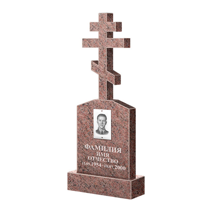 Гранитные памятники в Севастополе | Памятник из гранита Розалия Pink ФГЦ-099