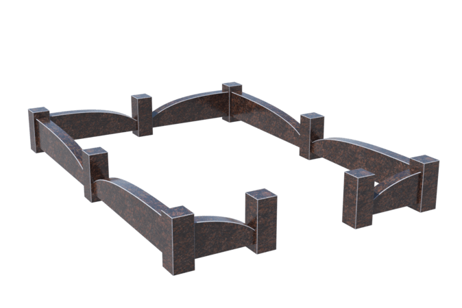 Цоколи на могилу в Севастополе | Цоколь на могилу №0043