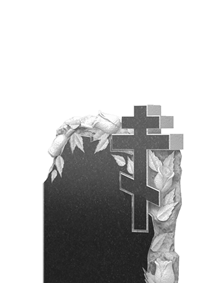 Памятники из гранита с цветами в Севастополе